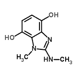 CAS#: 112363-28-7, 1-Methyl-2-(Methylamino)-1H-Benzimidazole-4,7-Diol