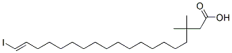 CAS 登录号：112503-86-3， 19-碘-3,3-二甲基-18-十九碳烯酸