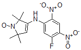 CAS#: 112570-97-5, 3-(5-Fluoro-2,4-dinitroanilino)-1-oxyl-2,2,5,5-tetramethyl-3-pyrrolidine