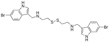 CAS#: 112663-94-2, N-[(6-Bromo-1H-Indol-3-Yl)Methyl]-2-[2-[(6-Bromo-1H-Indol-3-Yl)Methylamino]Ethyldisulfanyl]Ethanamine