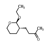 CAS 登录号：112698-11-0， 4-[(2R,3S)-2-乙氧基四氢-2H-吡喃-3-基]-2-丁酮
