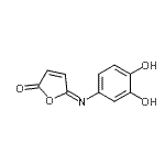 CAS 登录号：112798-63-7， (5E)-5-[(3,4-二羟基苯基)亚氨基]-2(5H)-呋喃酮