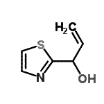 CAS 登录号：112969-95-6， 1-(1,3-噻唑-2-基)-2-丙烯-1-醇