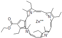 CAS 登录号：113031-38-2， zinc(II) Aetiopurpurin