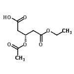 CAS 登录号：113036-11-6， (3R)-3-乙酰氧基-5-乙氧基-5-氧代戊酸