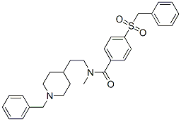 CAS#: 113045-24-2, 1-Benzyl-4-(2-(N-(4'-(Benzylsulfonyl)Benzoyl)-N-Methylamino)Ethyl)Piperidine
