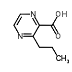 CAS#: 113282-87-4, 3-Propyl-2-Pyrazinecarboxylic Acid