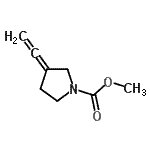 CAS#: 113305-00-3, Methyl 3-Ethenylidene-1-Pyrrolidinecarboxylate