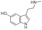 CAS 登录号：1134-01-6， 3-(2-甲基氨基乙基)-1H-吲哚-5-醇