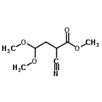CAS#: 113410-42-7, Methyl 2-Cyano-4,4-Dimethoxybutanoate
