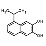 CAS#: 113458-96-1, 5-Isopropyl-2,3-Naphthalenediol