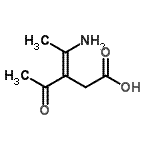 CAS 登录号：113618-93-2， (3E)-3-乙酰基-4-氨基-3-戊烯酸