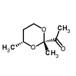 CAS#: 113630-92-5, 1-[(2S,4R)-2,4-Dimethyl-1,3-Dioxan-2-Yl]Ethanone