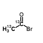 CAS#: 113638-93-0, (<Sup>13</Sup>C<Sub>2</Sub>)Acetyl Bromide