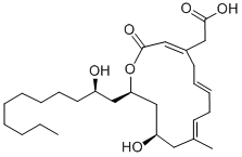 CAS#: 113702-00-4, 2-[(3E,6Z,9Z,12R,14S)-12-Hydroxy-14-[(2R)-2-Hydroxyundecyl]-10-Methyl-2-Oxo-1-Oxacyclotetradeca-3,6,9-Trien-4-Yl]Acetic Acid