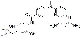 CAS 登录号：113811-44-2， 2-[[4-[(2,4-二氨基蝶啶-6-基)甲基氨基]苯甲酰基]氨基]-6-膦酰-己酸