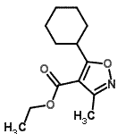 CAS 登录号：113841-82-0， 乙基5-环己基-3-甲基-1,2-恶唑-4-羧酸酯