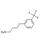 CAS 登录号：113896-91-6， 3-[3-(三氟甲基)苯氧基]-1-丙胺