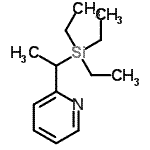 CAS 登录号：113948-60-0， 2-[1-(三乙基硅烷基)乙基]吡啶