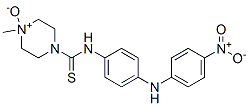 CAS 登录号：113962-61-1， 4-甲基-N-(4-((4-硝基苯基)氨基)苯基)-1-哌嗪硫代甲酰胺4-氧化物