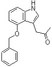 CAS 登录号：113997-55-0， 1-[4-(苄氧基)-1H-吲哚-3-基]丙酮