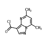 CAS#: 114040-07-2, 5,7-Dimethylpyrazolo[1,5-a]Pyrimidine-3-Carbonyl Chloride