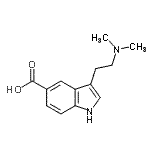 CAS 登录号：114365-09-2， 3-[2-(二甲基氨基)乙基]-1H-吲哚-5-羧酸