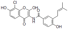 CAS 登录号：114515-20-7， 氯新生霉酸