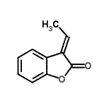 CAS 登录号：114524-40-2， (3E)-3-亚乙基-1-苯并呋喃-2(3H)-酮