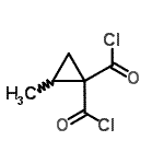CAS#: 114554-70-0, 2-Methyl-1,1-Cyclopropanedicarbonyl Dichloride