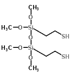 CAS 登录号：114637-24-0， 3,3'-(1,1,3,3-四甲氧基-1,3-二硅氧烷二基)二(1-丙硫醇)