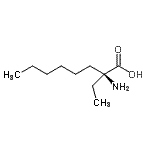CAS 登录号：114781-19-0， (2S)-2-氨基-2-乙基-辛酸