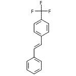 CAS 登录号：1149-56-0， 1-[(E)-2-苯基乙烯基]-4-(三氟甲基)苯