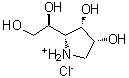 CAS#: 114976-76-0, (2R,3S,4R)-2-[(1S)-1,2-Dihydroxyethyl]-3,4-Dihydroxypyrrolidinium Chloride