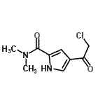 CAS 登录号：115027-25-3， 4-(氯乙酰基)-N,N-二甲基-1H-吡咯-2-甲酰胺