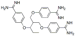 CAS#: 115044-37-6, 1,3-Bis(4-Amidinophenoxy)-2-(4-Amidinophenoxymethyl)Ethylpropane