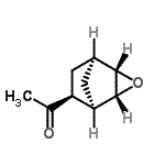 CAS 登录号：115115-57-6， 1-[(1S,2S,4R,5R,6S)-3-氧杂三环[3.2.1.0<sup>2,4</sup>]辛-6-基]乙酮