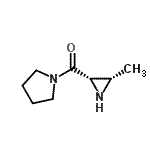 CAS#: 115201-07-5, [(2S,3S)-3-Methyl-2-Aziridinyl](1-Pyrrolidinyl)Methanone