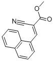 CAS 登录号：115324-57-7， 2-氰基-3-(1-萘基)-2-丙烯酸甲酯