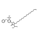 CAS 登录号：115345-38-5， 5-(3-十七烷基-4-异丙基-5-氧代-4,5-二氢-1H-吡唑-1-基)-2-苯氧基苯磺酸