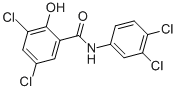 CAS 登录号：1154-59-2， 3,5-二氯-N-(3,4-二氯苯基)-2-羟基-苯甲酰胺