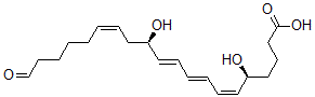 CAS#: 115609-68-2, (5S,6Z,8E,10E,12R,14Z)-5,12-Dihydroxy-20-Oxoicosa-6,8,10,14-Tetraenoic Acid