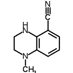 CAS#: 115661-91-1, 1-Methyl-1,2,3,4-Tetrahydro-5-Quinoxalinecarbonitrile