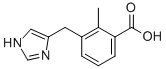 CAS 登录号：115664-39-6， 3-(3H-咪唑-4-基甲基)-2-甲基苯甲酸