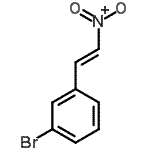 CAS 登录号：115665-95-7， 1-溴-3-[(E)-2-硝基乙烯基]苯