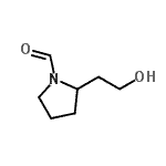CAS#: 115666-63-2, 2-(2-Hydroxyethyl)-1-Pyrrolidinecarbaldehyde
