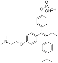 CAS#: 115767-74-3, [4-[(E)-1-[4-(2-Dimethylaminoethoxy)Phenyl]-2-(4-Propan-2-Ylphenyl)But-1-Enyl]Phenyl] Dihydrogen Phosphate