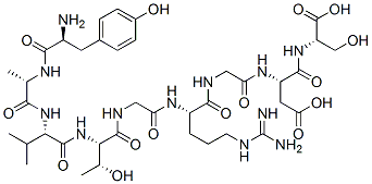 CAS#: 115834-39-4, Tyrosyl-Alanyl-Valyl-Threonyl-Glycyl-Arginyl-Glycyl-Aspartyl-Serine
