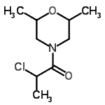 CAS#: 115840-37-4, 2-Chloro-1-(2,6-Dimethyl-4-Morpholinyl)-1-Propanone