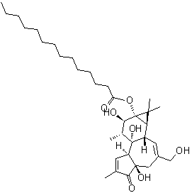 CAS 登录号：115905-51-6， 佛波醇 13-肉豆蔻酸酯